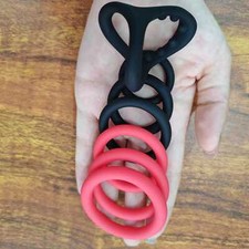 7pcs cock ring male - cock, ball