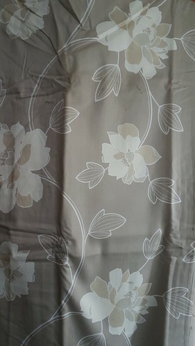 New beige floral lined - new,