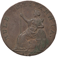 1794 HAMPSHIRE, EMSWORTH EARL HOWE HALFPENNY CONDER TOKEN