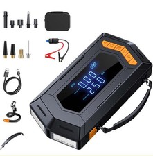9000A Car Battery Jump Starter Peak Power Bank with Air Compressor Air Blower
