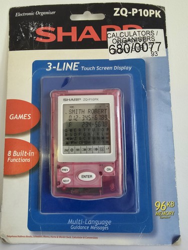 Vintage sharp p10pk - sharp, zq-p10pk
