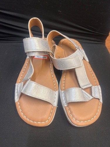 New clarks ladies silver - new,
