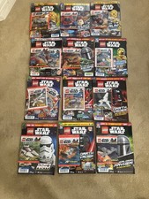12x Magazines,Star Wars Lego