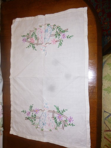 Vintage embroidered crinoline - vintage,
