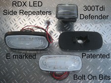 RDX LED CLEAR Side Repeaters