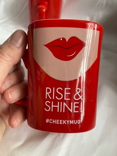 Red nescafe mug - mug., genuine