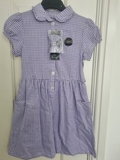Girls F&F Purple Gingham