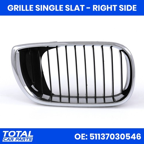 Right grille black - black, slat