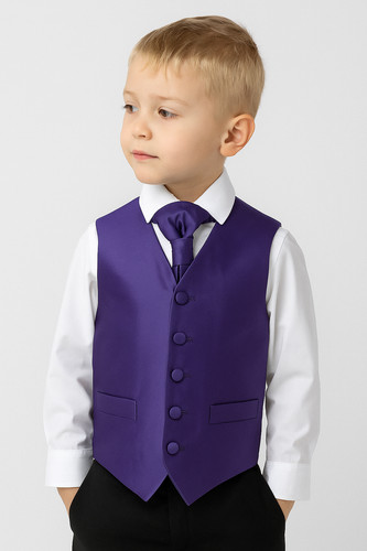 Boys plain satin - satin, boy