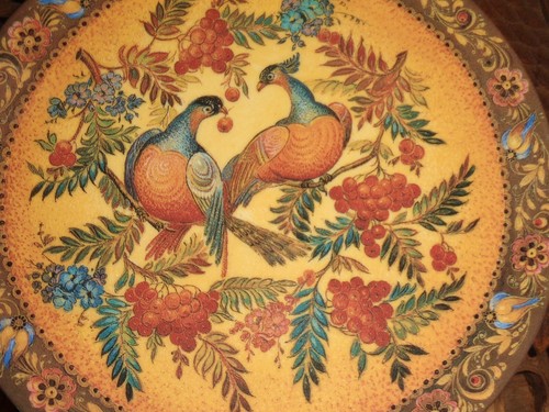 Russian collectors plate - russian,