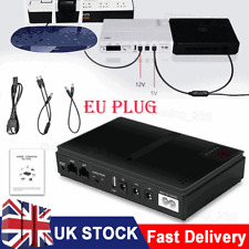 MINI UPS 5/9/12V 10400mAh Uninterruptible Power Supply For WiFi Router EU PLUG