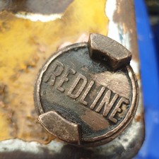 Vintage Redline 2 Gallon Can