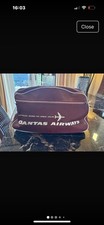 Qantas Vintage 1950’s Overnight Bag Rare Find Exceptional Condition See Photos