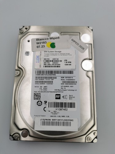Ibm 00rx931 6tb - 6tb, hdd