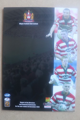 Wigan football club - wigan, limited