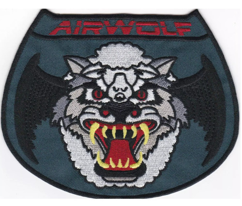 Supercopter airwolf team patch - team,