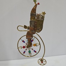 Handcrafted Ornament Santa on