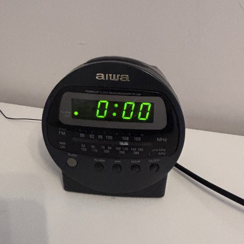 Aiwa vintage clock - aiwa,