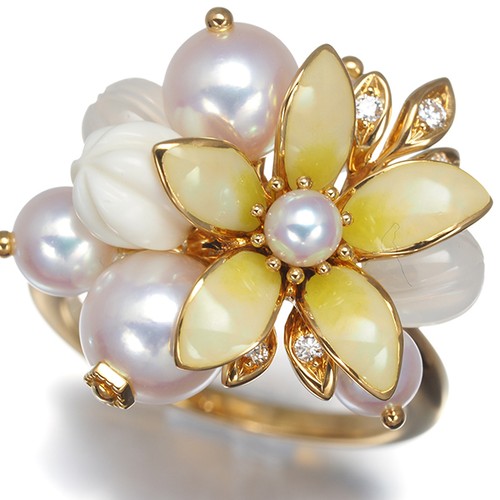 Auth mikimoto ring - auth,
