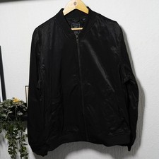 Guess Mens Black Bomber Jacket