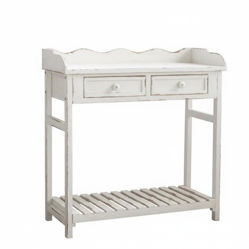 Shabby chic potting bench - potting,
