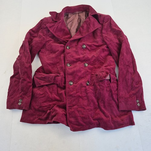 Corduroy coat red womens - coat,