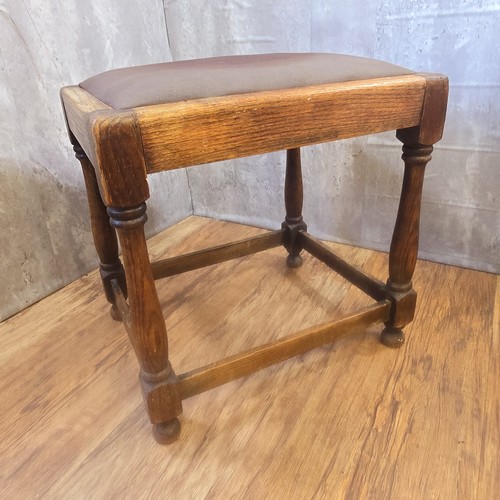 Vintage solid oak - oak, foot