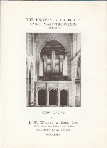 Organ university church st - university,