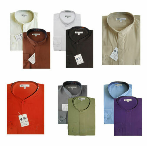 Mens mandarin collar - collar, (banded