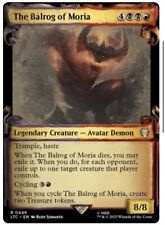The Balrog Of Moria - showcase Scrolls - MTG NM Lotr Holiday release