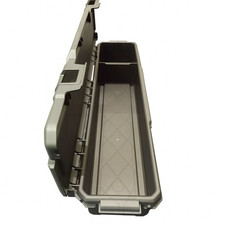 SMALL FISHING TACKLE/ FLOAT BOX.  SMALL STORAGE BOX WITH DIVIDER