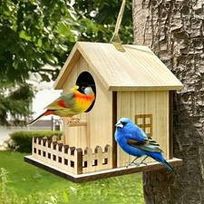 Garden Bird House Hanging