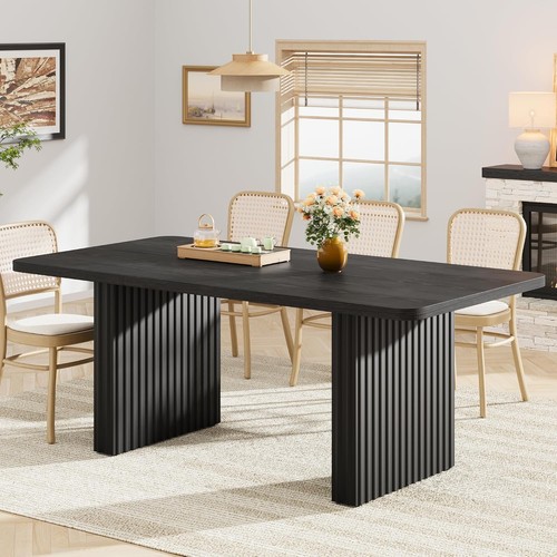 Modern dining table - dining, 6-8