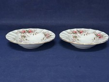 ROYAL ALBERT LAVENDER ROSE 4 3/4" FLUTED PIN DISHES X 2 - EXCELLENT