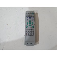 Pacific DVD/Blu-ray Player Remote Control Only Grey Wireless Handheld Ergonomic