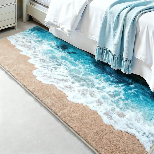 Beach rug with costal - beach,