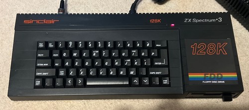 Sinclair spectrum 128k 3 - sinclair, +3
