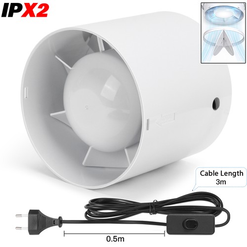 Inline duct extractor fan - inline,