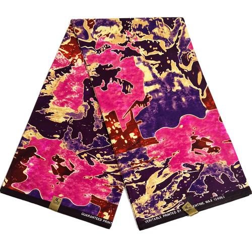 African fabric print - print, 6