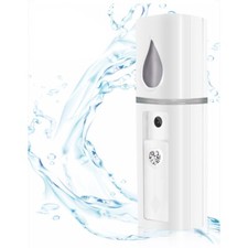 Portable Facial Steamer with Built in Mirror for Hydrating Skin Refresh