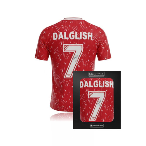 Kenny dalglish hand signed - kenny,