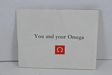 Omega You and your Omega Booklet Late 60's Speedmaster 321 - 5617