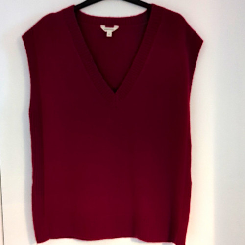 Monsoon red knit neck - monsoon, v-neck