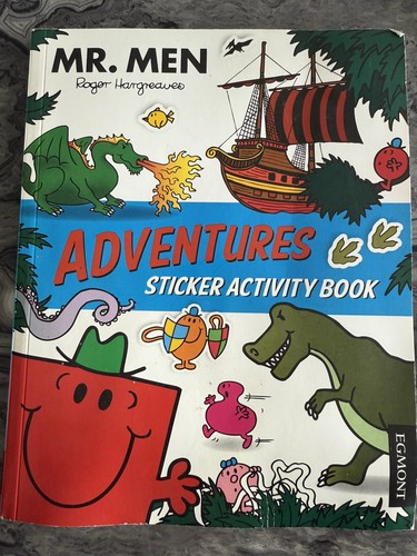 Men adventures sticker book - mr,