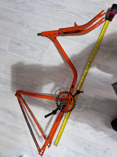 Vintage triang bicycle - vintage, frame
