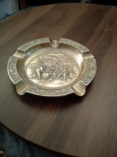 Vintage solid brass - solid, heavy