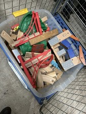 WOODEN TRAIN SET LARGE BUNDLE - SOME BRIO, & COMPATIBLE