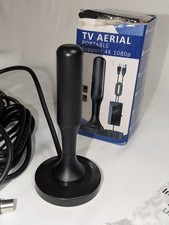 DTB TECH 2025 Highest TV Aerial - Indoor TV Aerial with Signal Booster, High Gai