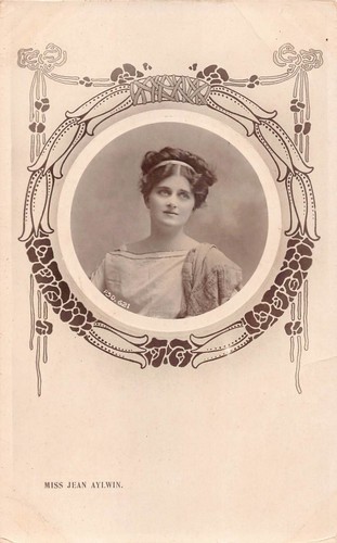 Postcard edwardian actress - postcard,