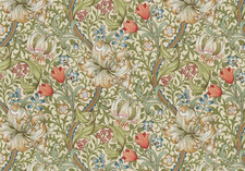 WILLIAM MORRIS CURTAIN FABRIC